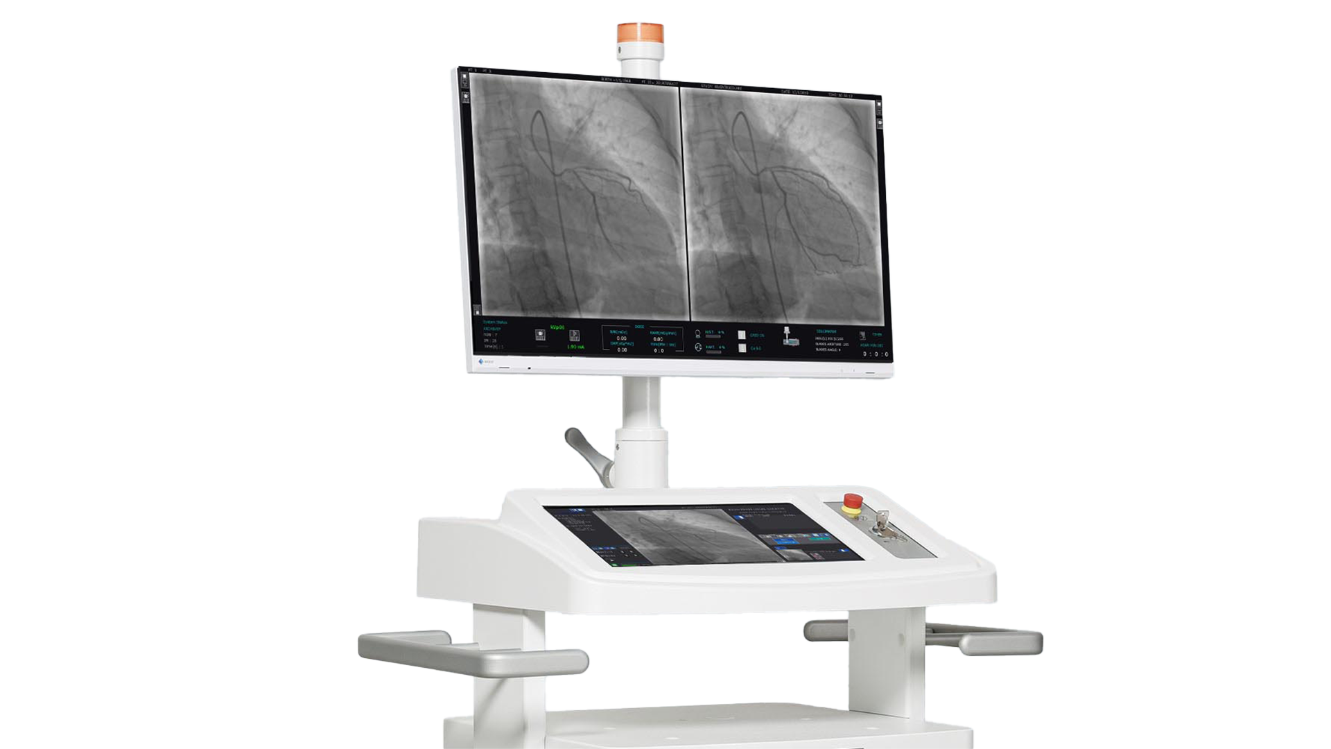 C-Bogen TCA 7 - TECHNIX-xray-equipment-TCA7-keyboard-and-monitor.png